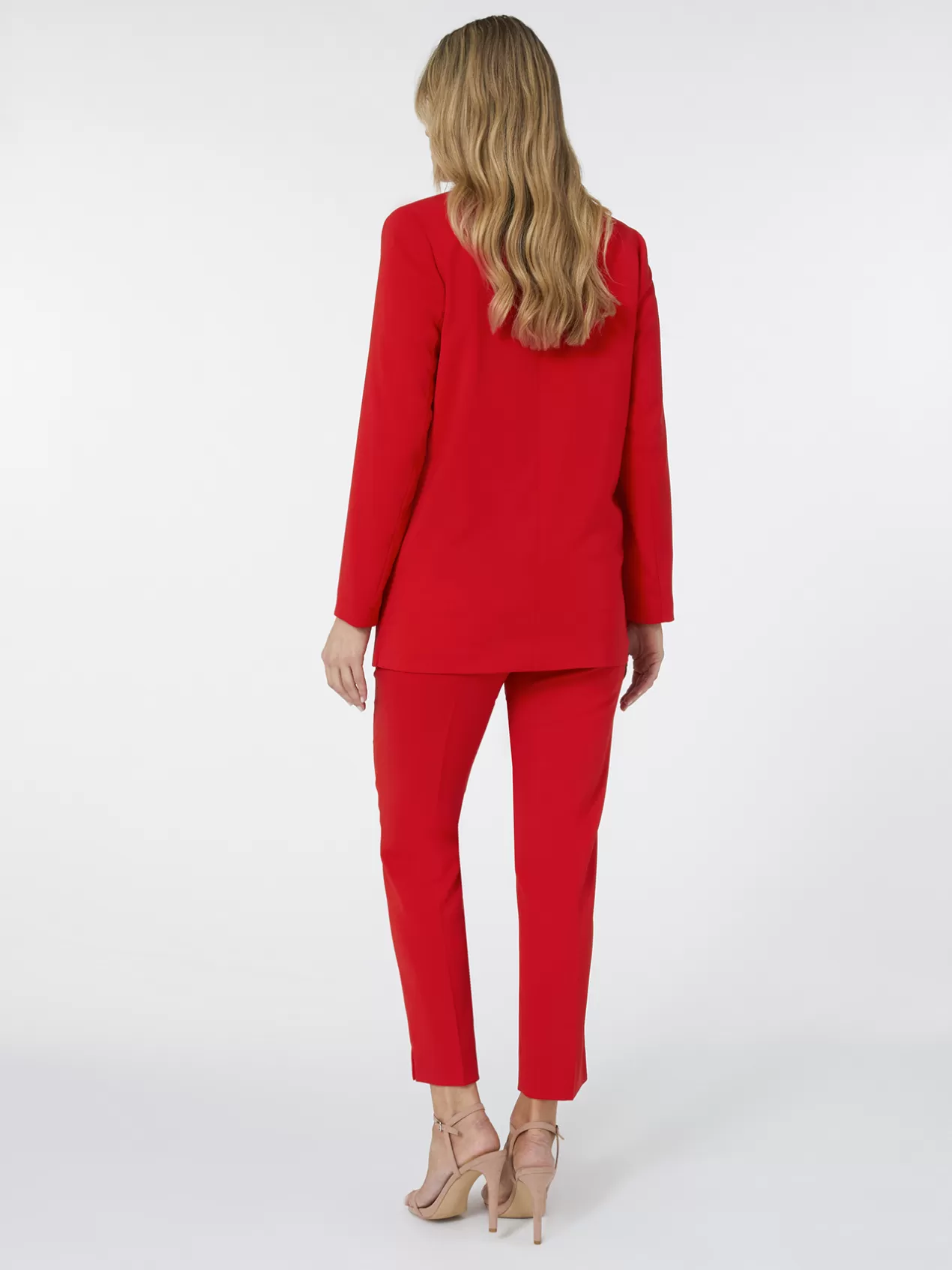 Discount Elena Mirò Blazer A Double Boutonnage Rouge